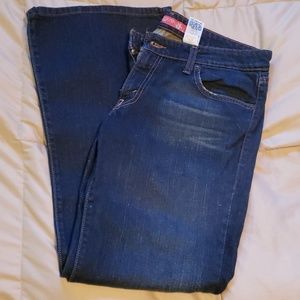 Levi's 524 13 medium flare leg